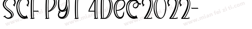 SCF PYT 4Dec2022字体转换